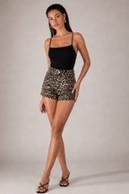 Sierra Leopard Shorts